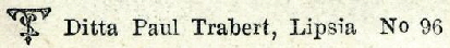 Trabert_logo_on_Italian_picture_postcard