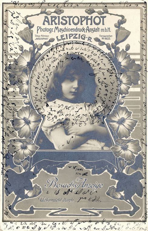 Early Aristophot GmbH Leipzig promo card