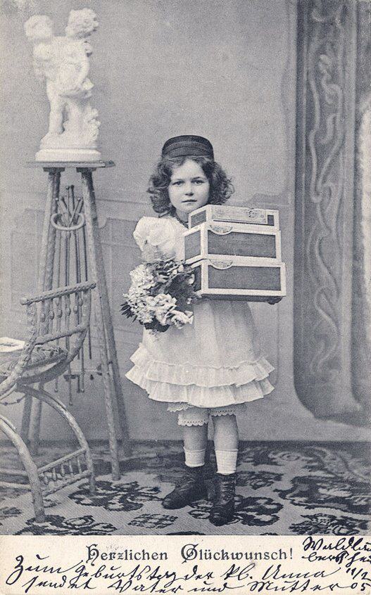 D. & Co. B. ser 2253. Birthday. Mailed early 1905.