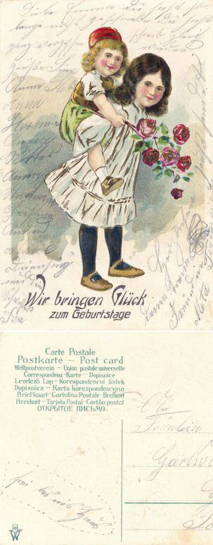 Easter Greetings card by yet unidentified source.