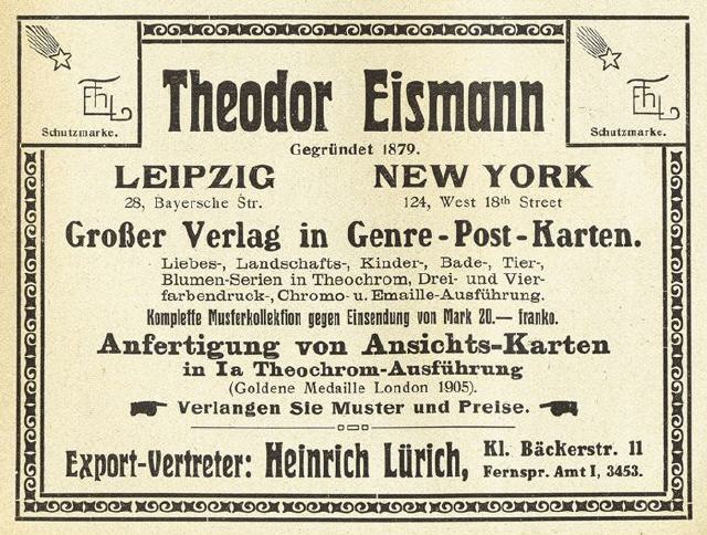 Eismann advertising.