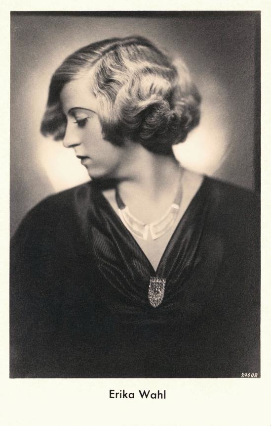 Erika Wahl.
