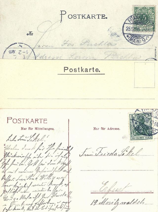 Three major POSTCARD imprints
