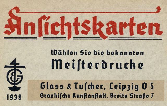 G&T promo card envelope.