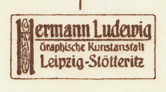 Hermann Ludewig logo-like imprint.