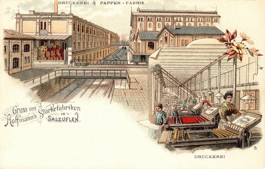 Hoffmann�s Starch Factories, Bad Salzuflen.