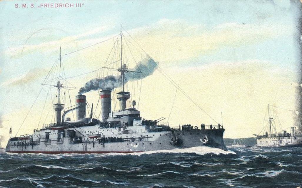S.M.S. Friedrich III. TH. E. L. series 304.