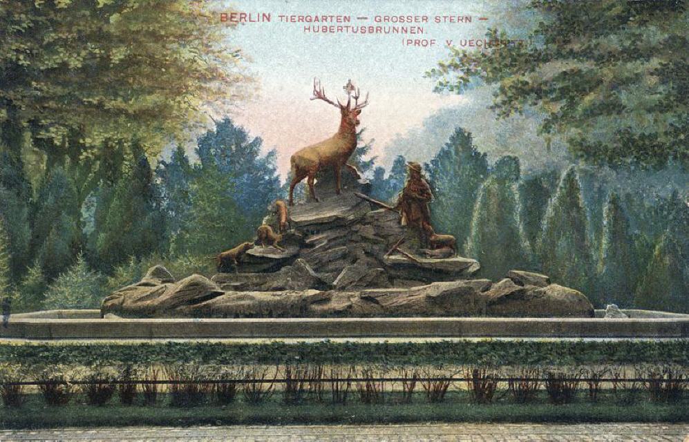 Berlin. Tiergarten. Monument. TH. E. L. no 240.