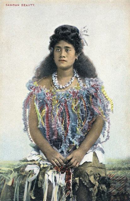 Samoan Beauty. TH. E. L. series 1009.