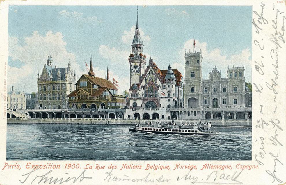 Paris World Expo 1900. LH no. 6106. Autocolor