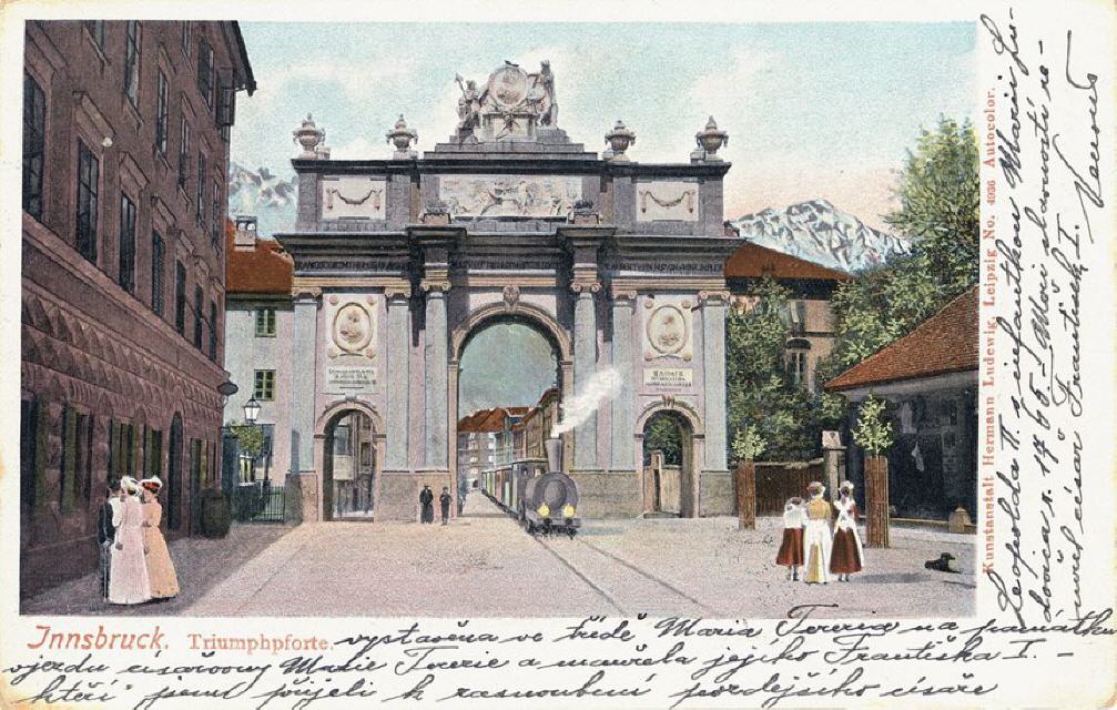 Innsbruck. Austria. LH no. 4936 Autocolor.