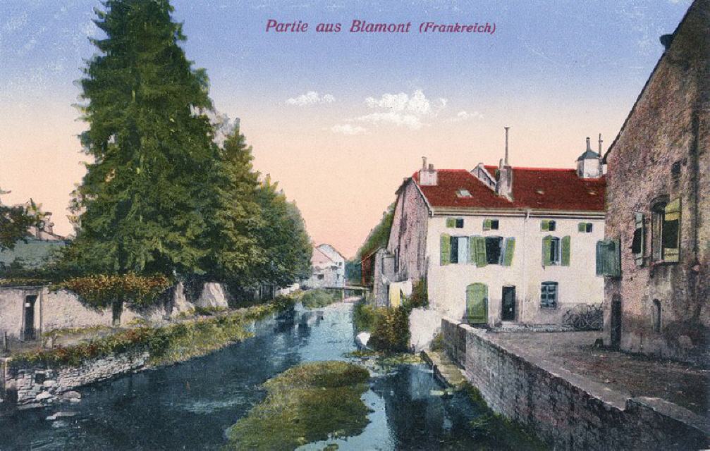 Blamont. France WW1. LH no. 29251.