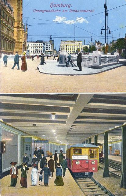 Hamburg. Underground. LH no. 23442.