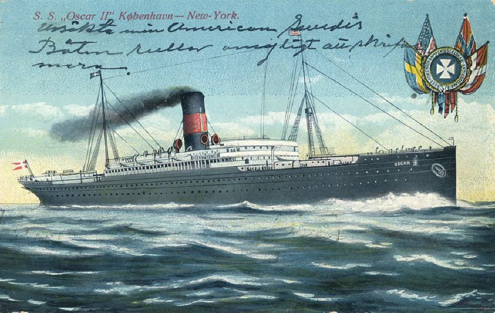 S.S. "Oscar II". LH no. 32307.