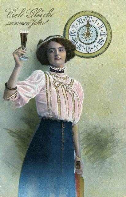 R&K series 1660. New Year Greetings,