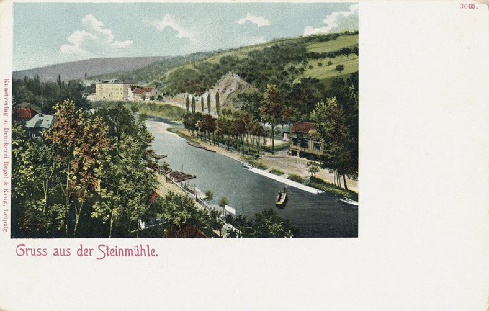 R&K no. 3065. Steinmuehle. Heliochrom design.