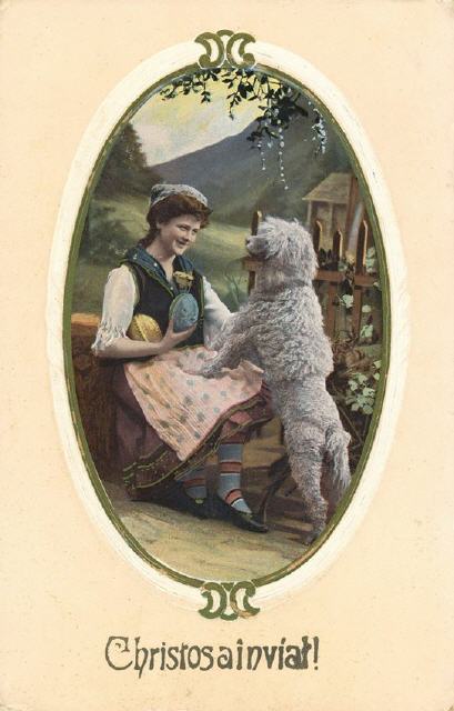 R&K series 1055. Christos a inviat. Embossed.