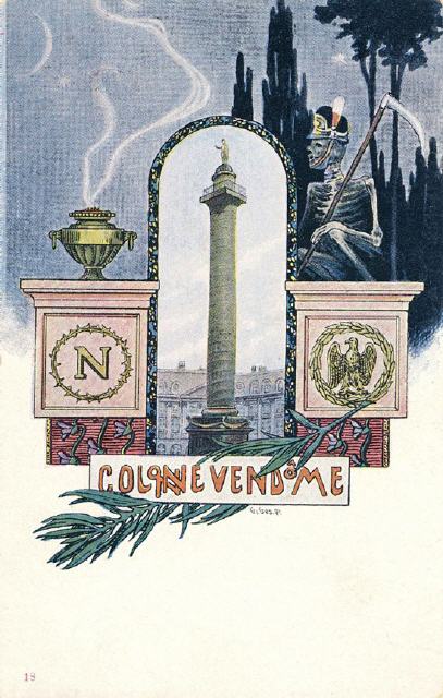 Colonne Vend�me, Paris. Halftone GG sample.