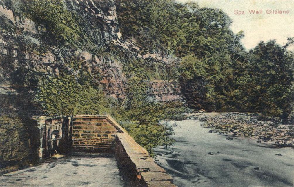 Gilsland Spa, UK. Likely printed by FL.