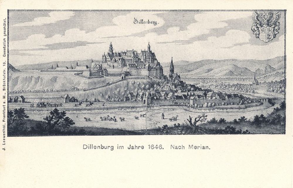 Dillenburg. Publisher J. Loewenthal. Pre-1905.