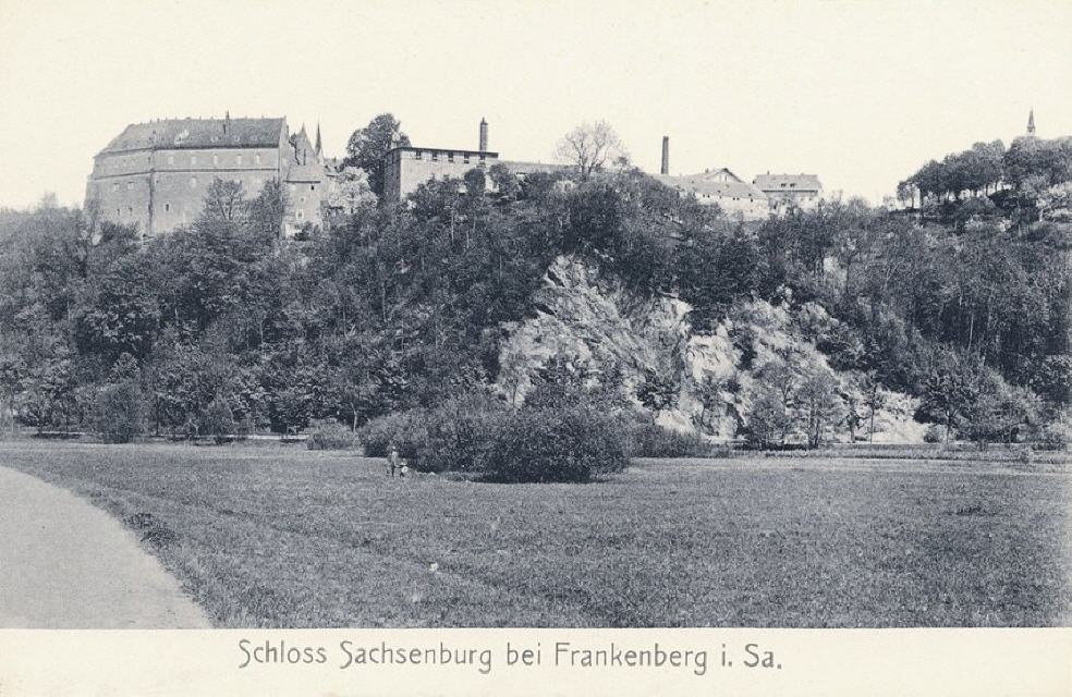 Castle Sachsenburg. No number imprinted. c. 1906.