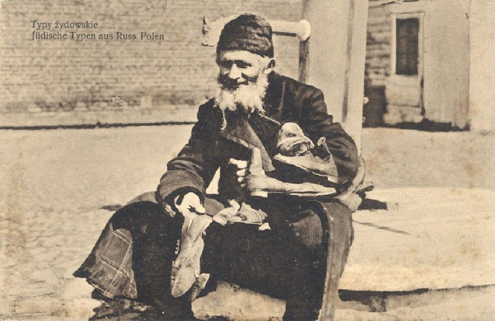 G&T J 4887 15. Jewish man in Poland. WW1.