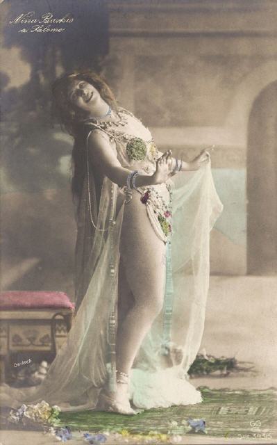 Gerlach ser 343-5. Nina Barkis as Salome.