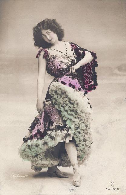 Gerlach ser 108-1. Saharet. Mailed in 1910.