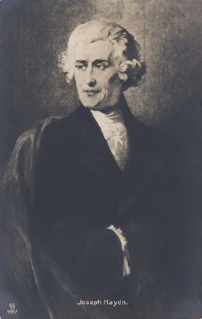 Gerlach no. 1987. Composer Joseph Hayden.