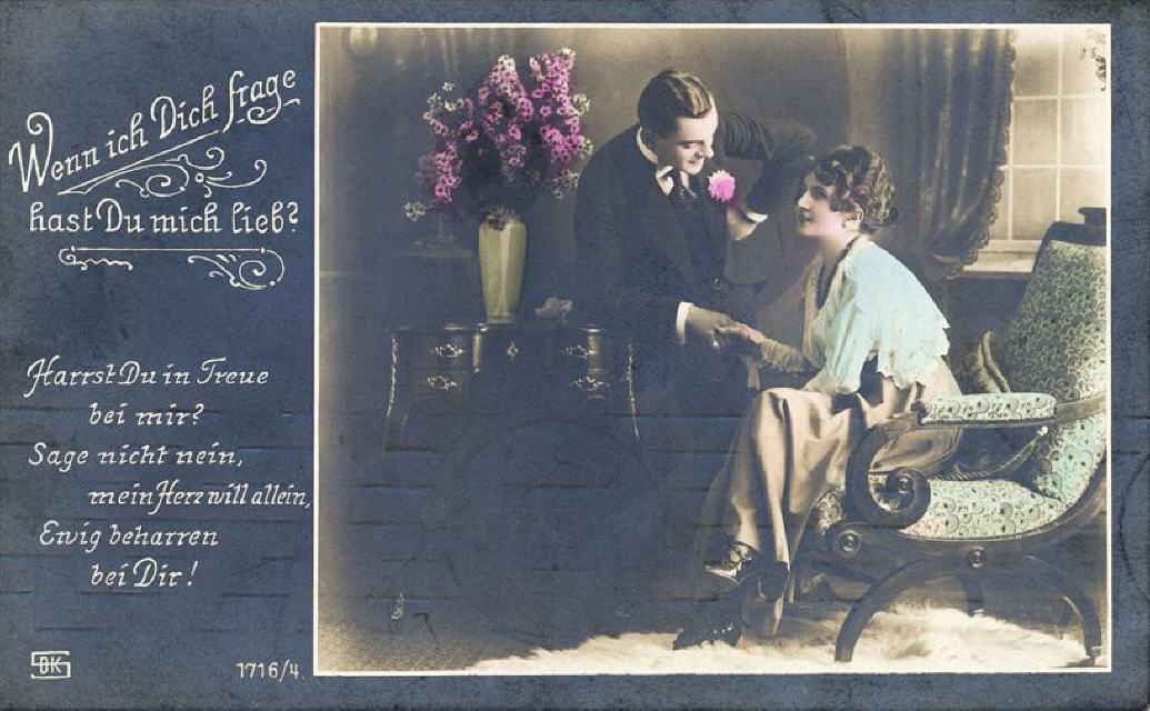 SDK ser 1716-4. Romance. Mailed in 1919.