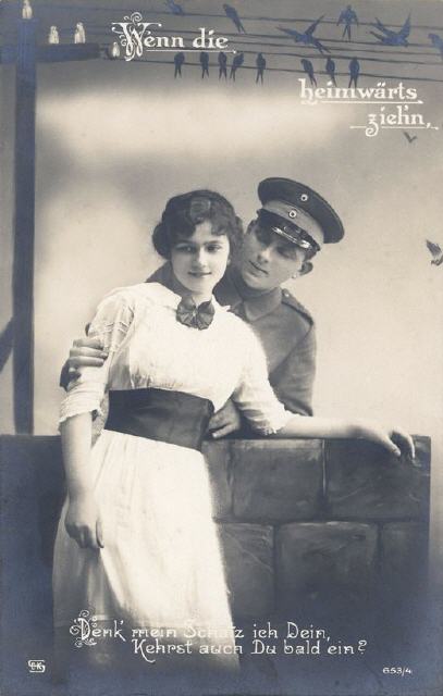 SDK ser 653-4. Romance in WW1.