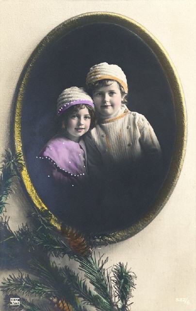 SDK ser 522-6. Christmas. Children.