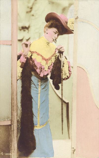 AL 1215-8. Lychnogravuere design. Mailed 1907,