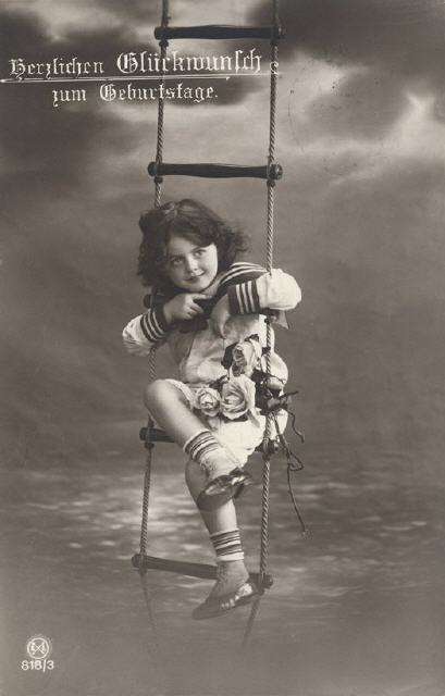 L.L. ser 818-3. Birthday greetings. 1913.