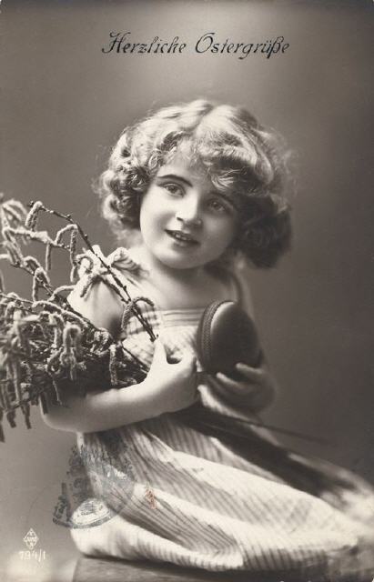 Juno ser 794-1. Easter greetings. 1919.