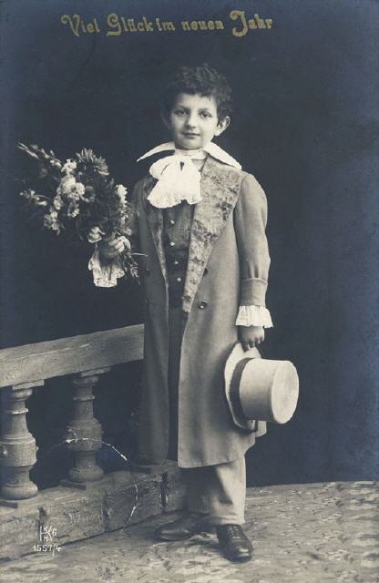 Krause ser 1557-4. New Year greetings. 1912.