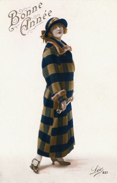 L&eacute;o 237. Clever arranged design. Mailed 1923.