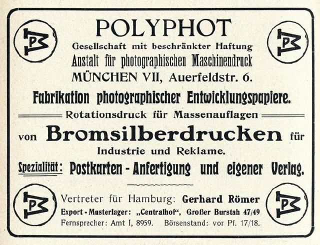 Polyphot GmbH advertisement.