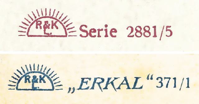 Regel & Krug logo imprints.
