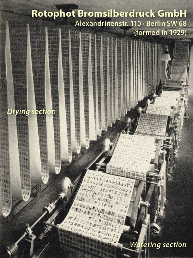 Rotophot Bromsilberdruck GmbH, Berlin.