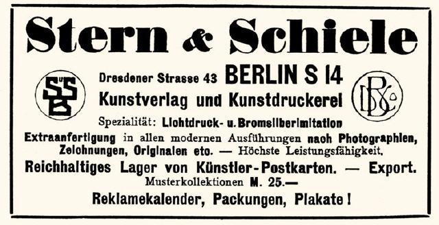 S&S standard advertising for several years